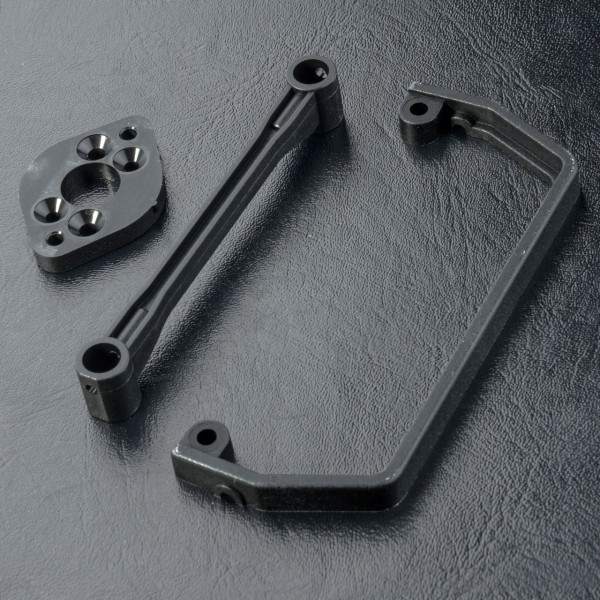 MST-Racing Motor adapter & body post brace