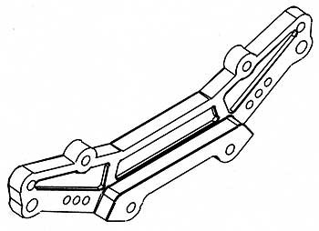 Robitronic Rear Shock Tower ETC,NTC