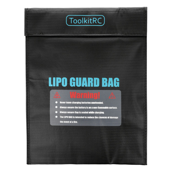 ToolkitRC Lipo Safe Bag L 230x300mm Schwarz