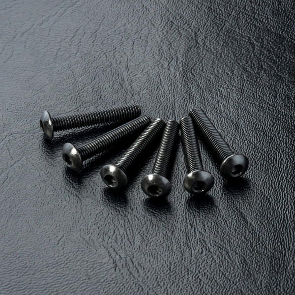 MST-Racing Rundkopfschneidschraube Innensechskant M3x18mm (6 Stück)