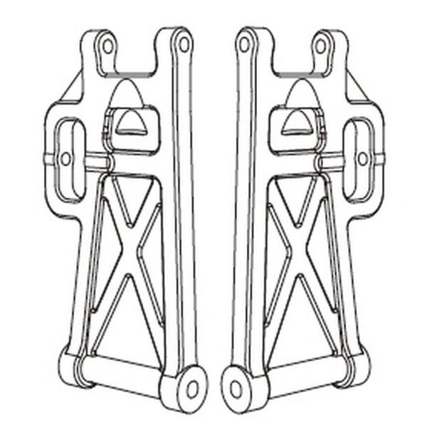 MJX Querlenker hinten unten