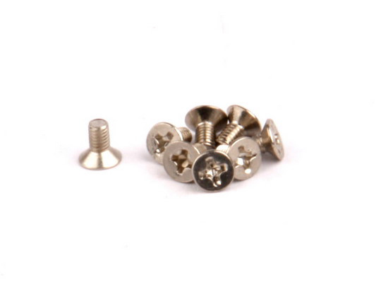 Helion Flat Head Philips Screws (FHPS), M3x6mm (8 pcs) (Dominus SC/