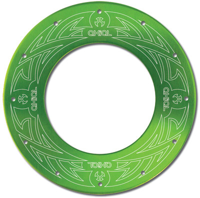 Axial Tribal Beadlock Ring (Green) (2pcs.)