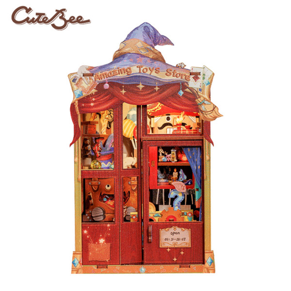 CuteBee Amazing Toy Store DIY Book Nook