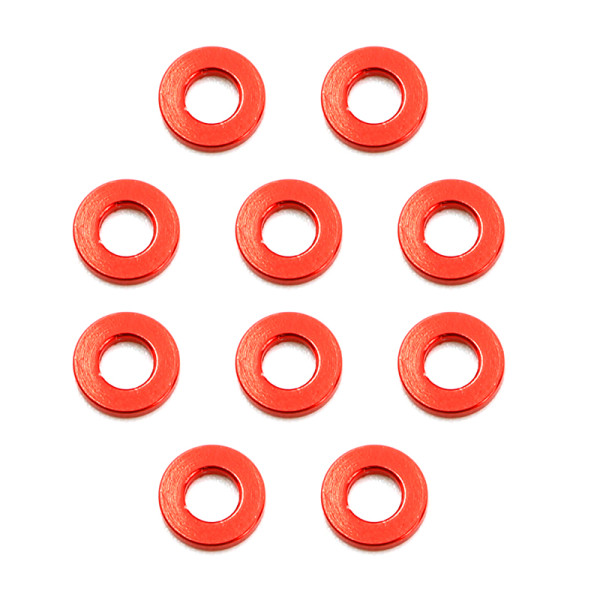 LC Racing Beilagscheiben Alu 3x6x1mm 10 Stück