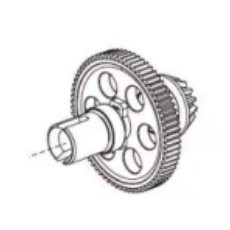MJX Hauptzahnrad-Baugruppe