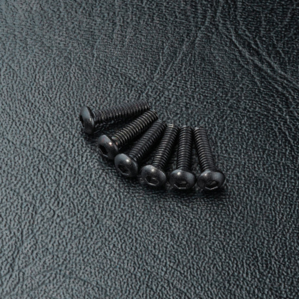 MST-Racing Rundkopfschraube Innensechskant M2x8mm (6 Stück)