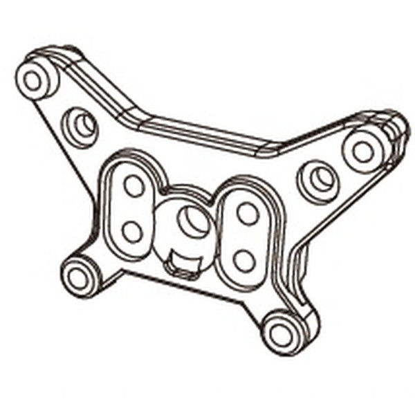 MJX Dämpferbrücke vorne