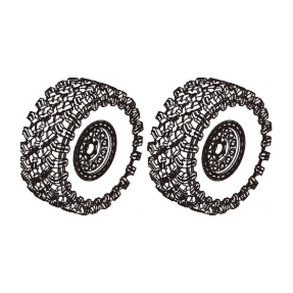 MJX Set of tyres (2)
