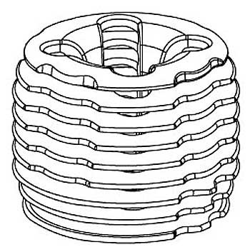 Robitronic .15 Cylinder Head