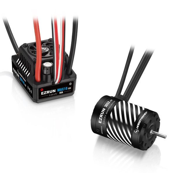 Hobbywing Ezrun MAX10 G2S 80A Combo mit 3652SD-3300kV-G3