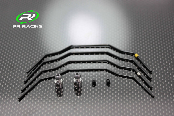 PR Racing SB401 Sway Bar Set(1.3+1.4+1.5+1.6mm)