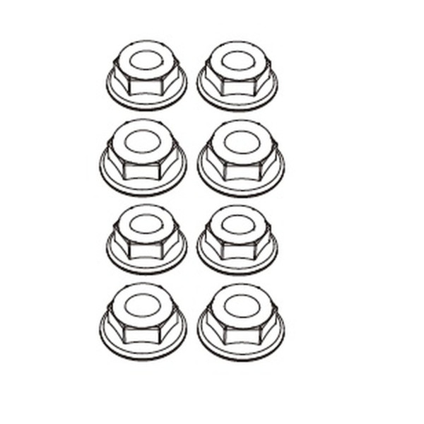 MJX Radmutter 4mm 8ST