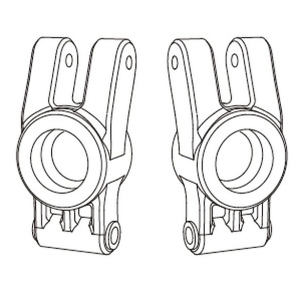 MJX Radträger hinten