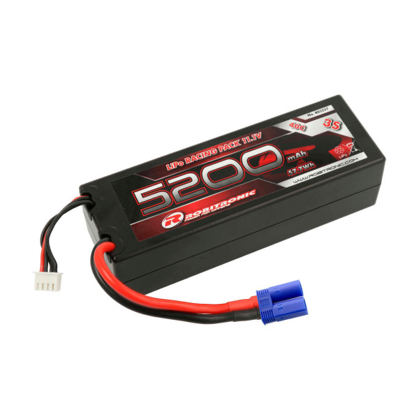 Robitronic LiPo Akku 5200mAh 3S 40C EC5 Stecker