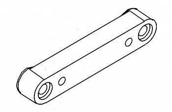 Robitronic Front Shock Tower ETC,NTC