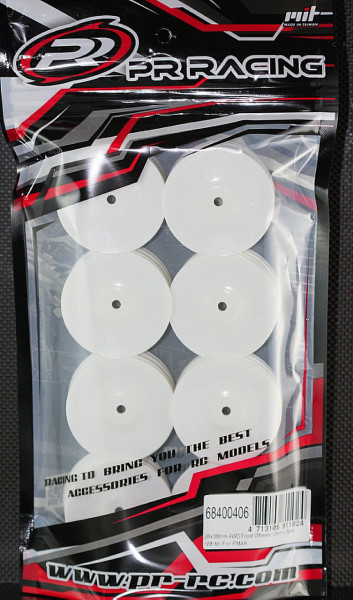26x38mm 4WD Front Wheel 12mm*8pcs(White) For IFMAR