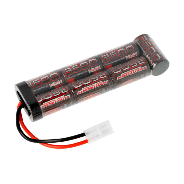 Robitronic NiMH Akku 3600mAh 8,4V Stick Pack Tamiya Stecker