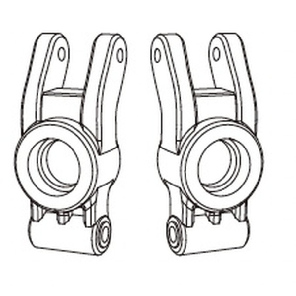 MJX Radträger Hinten