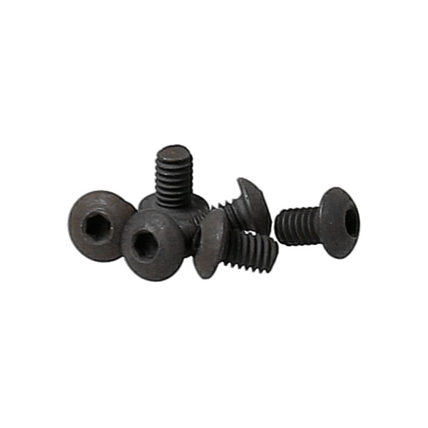 PR Racing Button Head Cap Screw M2.5 x 4 x4.5mm (6pcs)