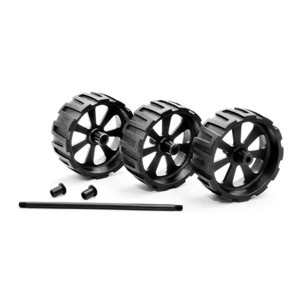 HoBao MT Plus II Wheelie Bar Wheels, 3Pcs