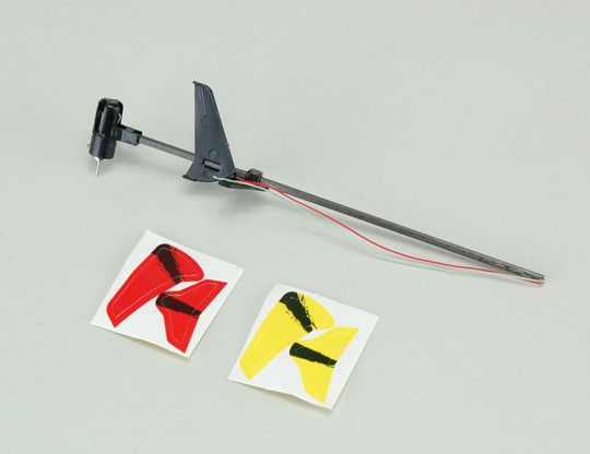 Ares Tail Boom, Fins and Motor Set: Chronos CX 75