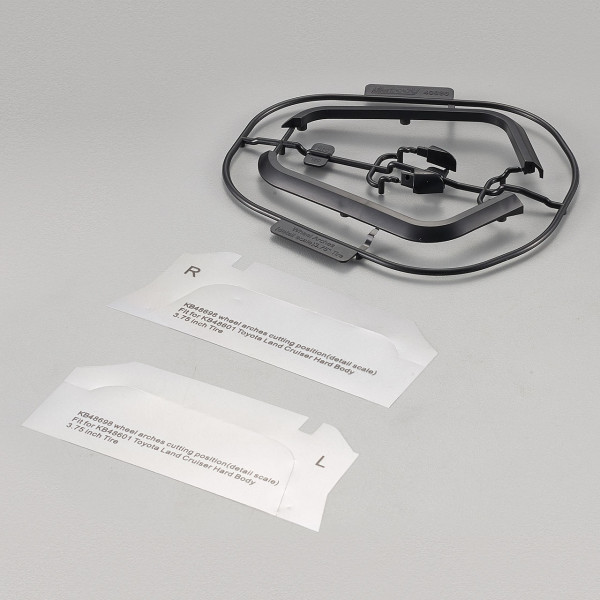 Killerbody Kotflügelverbreiterung Scale vorne für 3.75" Reifen LC70